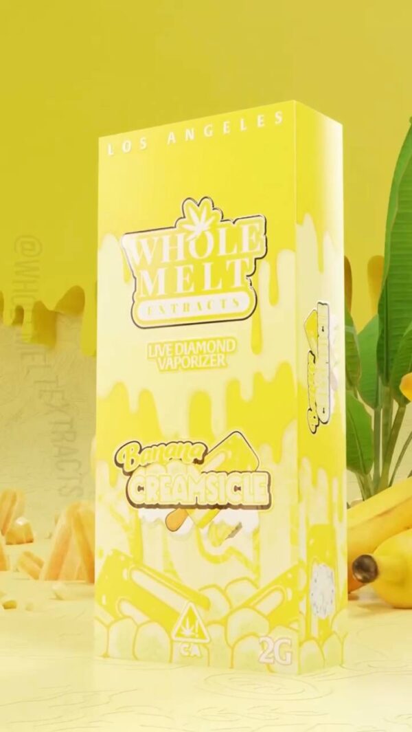 Buy Whole Melt Extracts Banana Creamsicle