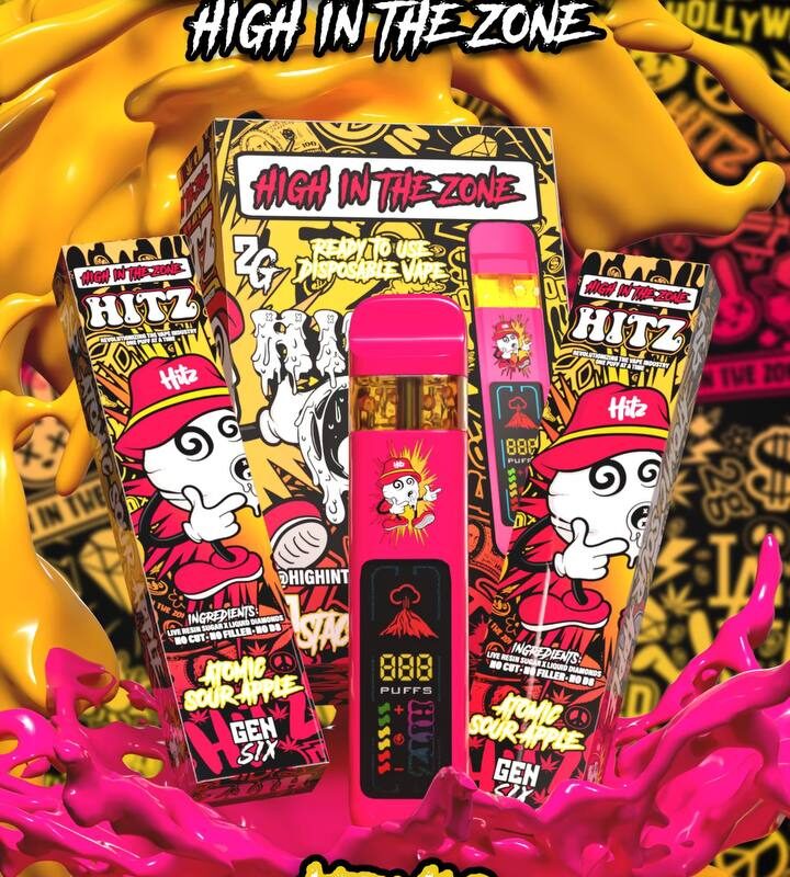 <img data-src="hitz-products.jpg" alt="HITZ premium cannabis vapes carts edibles concentrates" />